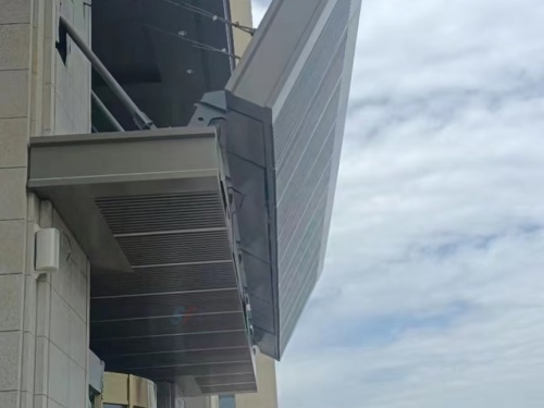 電動上旋伸縮雨棚