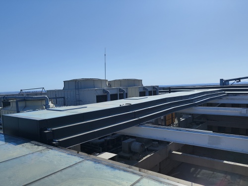 多層重疊開啟采光頂