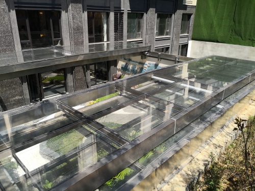 下沉庭院移動陽光房