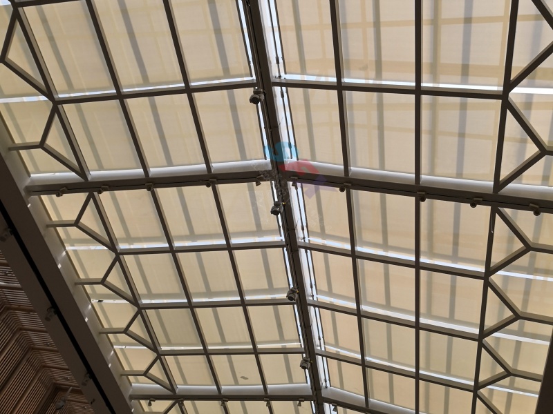 南寧市國宴廳大型采光頂項目案例