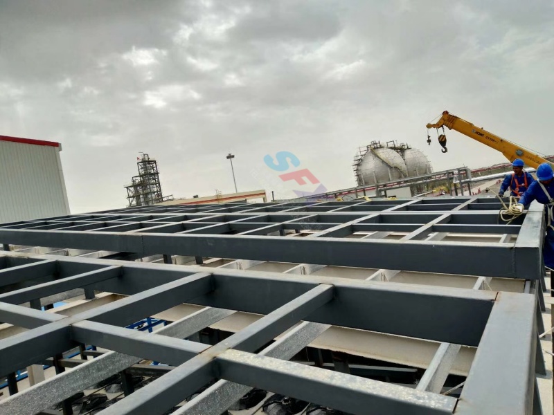 中國石化新疆廠區大型移動開合屋頂項目案例